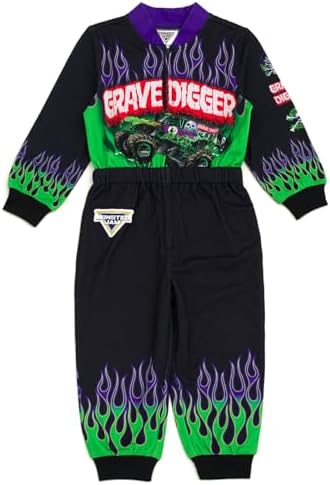 Monster Jam - Grave Digger Racing Overalls for Kids