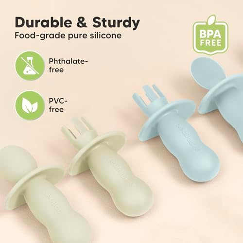 4-Pack Silicone Baby Set Safe Fun