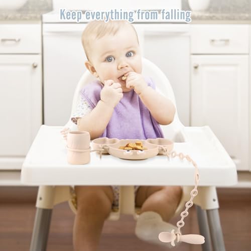 8-Piece Flatware Set for Baby Self-Feeding