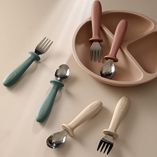 6-Piece Toddler Utensils Set for Preschoolers