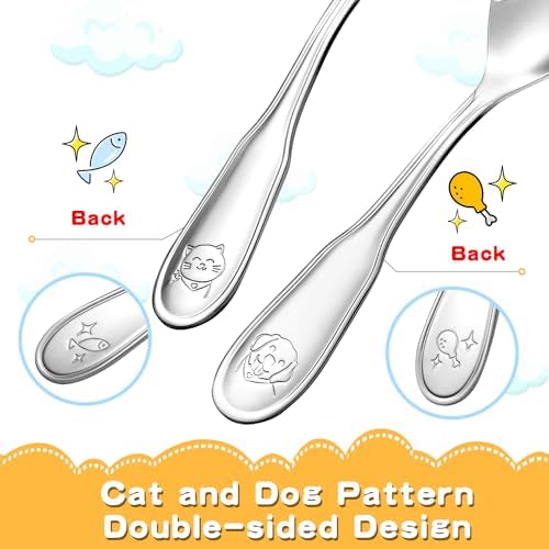 Fun Safe and Durable Toddler Flatware Set Perfect for Every Meal