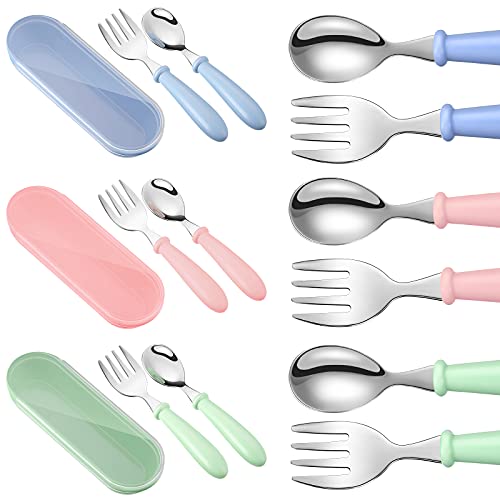 Safe Durable Toddler Utensils Set