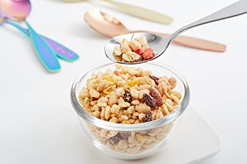 Exzact 6 Piece Kids Flatware Set - Forks and Spoons