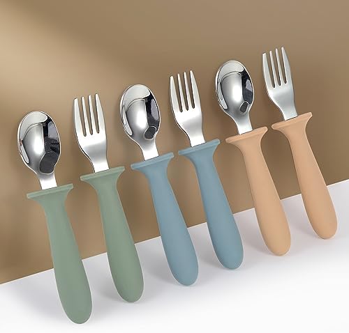Adjustable Toddler Utensils 6-Piece Set