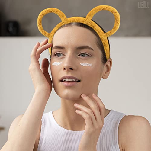 Yellow Bear Non-Slip Plush Hair Accessory