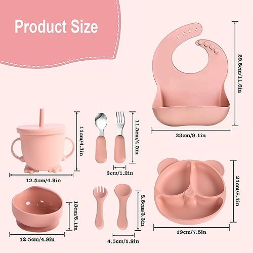 Silicone Baby Feeding Set Safe Perfect for Weaning