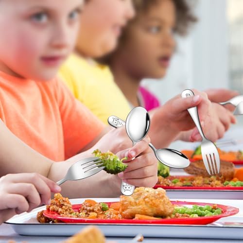 LIANYU Toddler Utensils Set