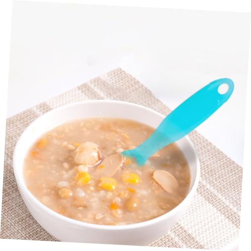 RORPOIR Safe Silicone Utensils Trainer Spoons for 1 Year Old