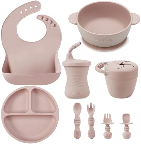 Perfect Silicone Baby Feeding Set for Independency