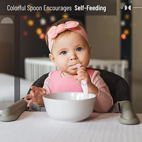 Safe Silicone Baby Spoon Set