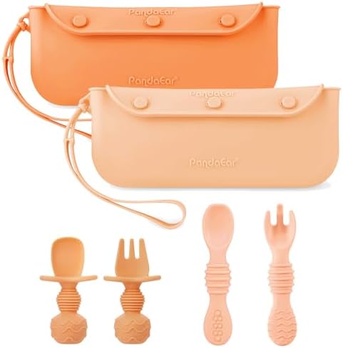 PandaEar 4-Piece Silicone Baby Set