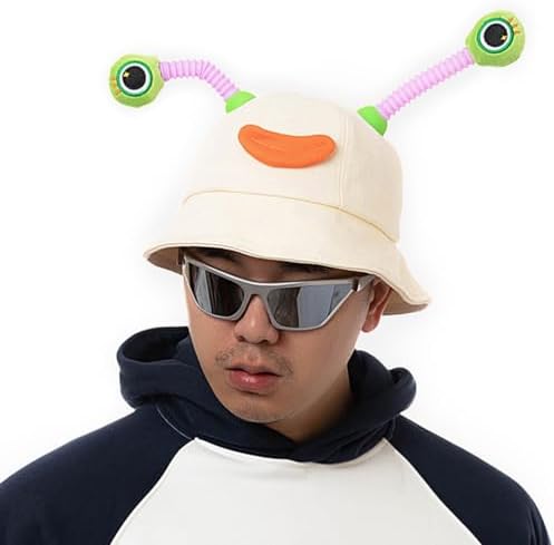 Cartoon Tentacles Bucket Hat for Women Adult 5 18-5 38 Inches