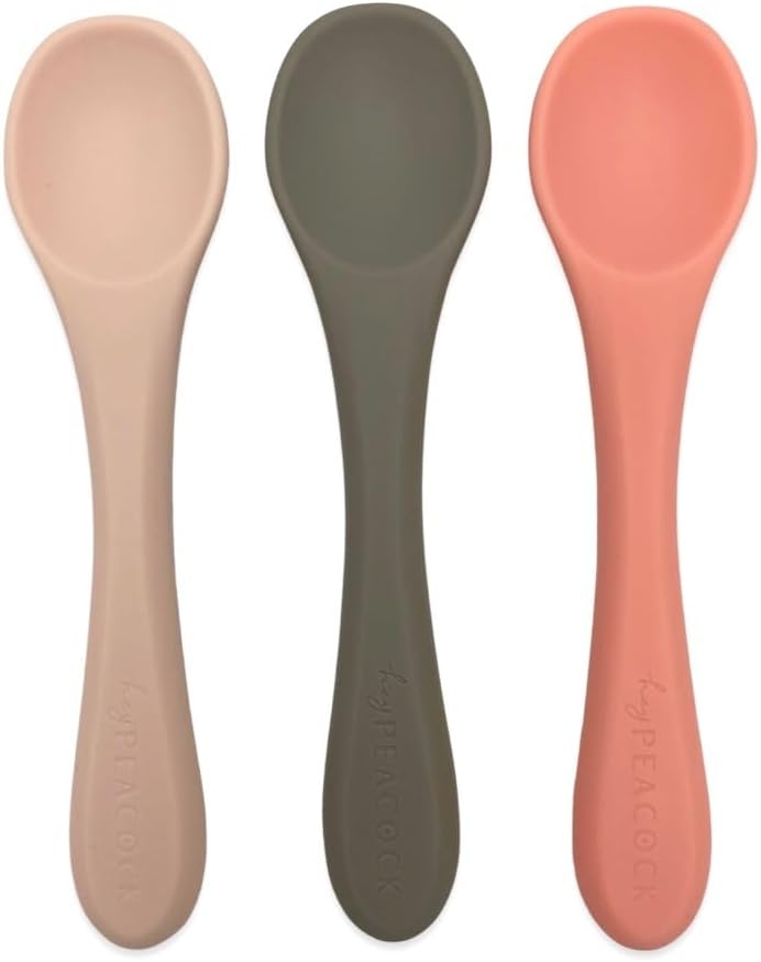Smile ramps up with HeyPeacock silicone feeding spoons for babies