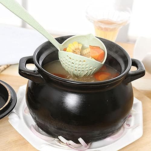 2 in 1 Long Handle Soup Spoon 24PCS Random 2pcs