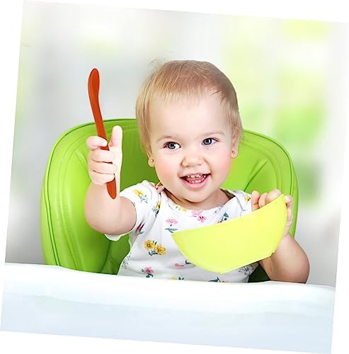 4-Piece Silicone Spoons Trainer Set for Kids