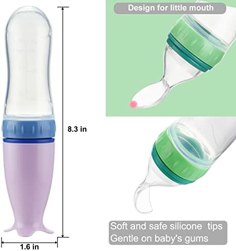 PandaEar 2 Pack Baby Food Dispenser