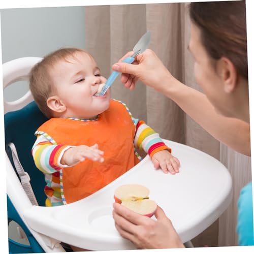 Double-Sided Fruit Spoon Set for Toddlers