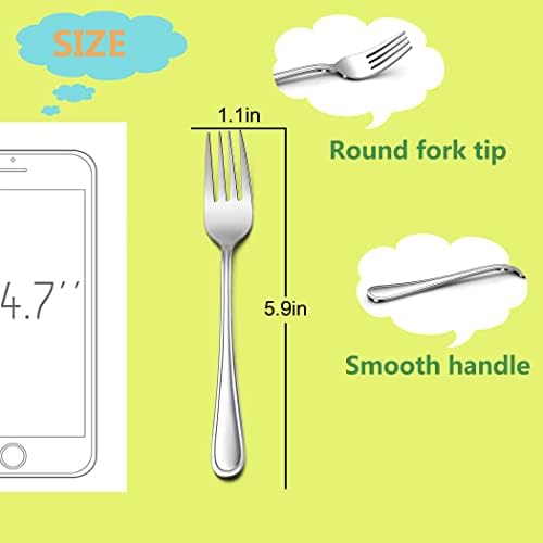 Perfect Toddler Forks for Kids 1-10 Years Old