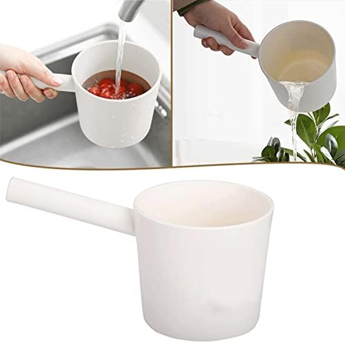 Long-Handled Transparent Water Scoop