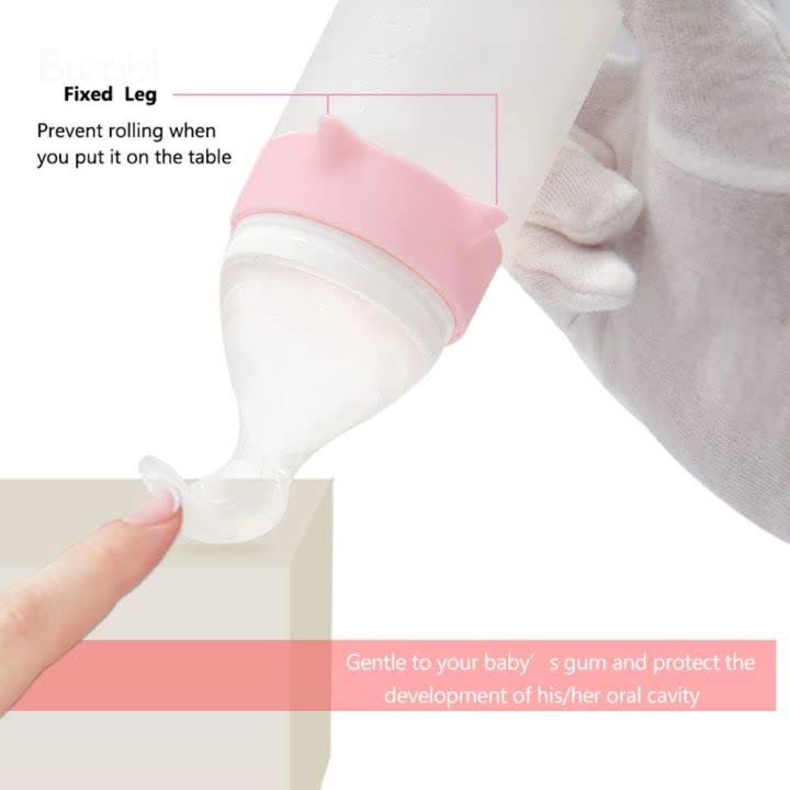Burabi Silicone Squeeze Feeding Spoon