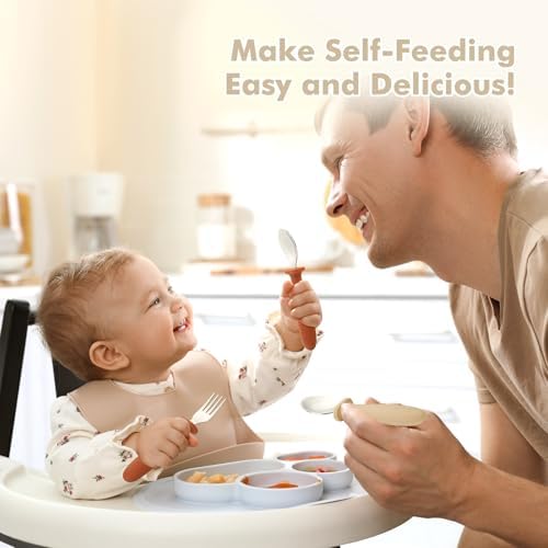 DRKIO Toddler Safe Utensils Set