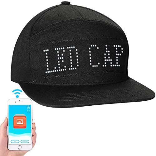 VIBRANT GR_paraexpress LED Graffiti Hat for Parties