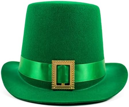St Patricks Day Novelty Hat Womens - Irish Green Top Hat