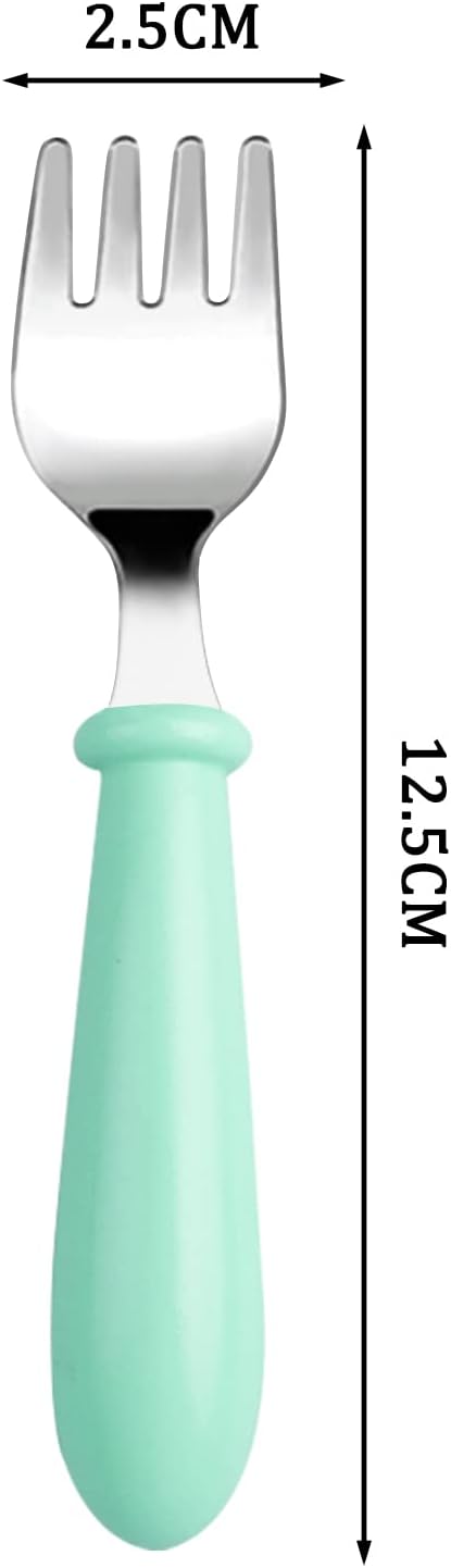 Pimoys Safe Toddler Forks for Babies