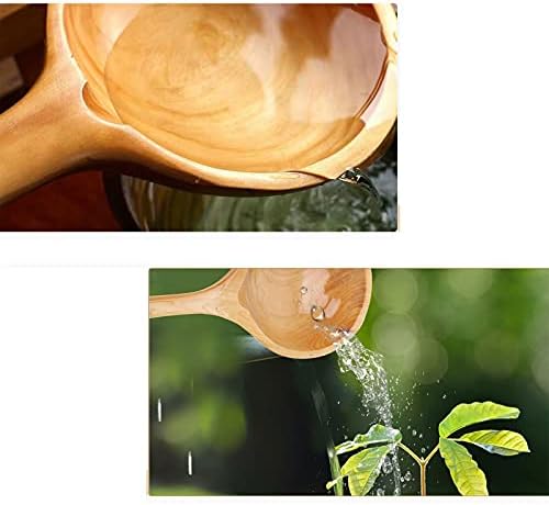 NPQPNAFC Solid-Wood Water Scoop