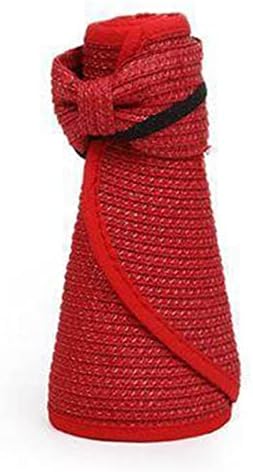 UANGKOU Foldable Sun Hat for Women Red