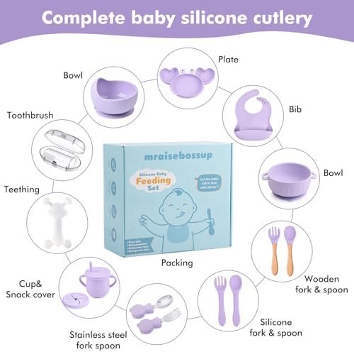 Perfect Silicone Baby Feeding Set 15PCS