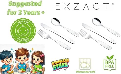 Exzact Flatware Set for Toddlers