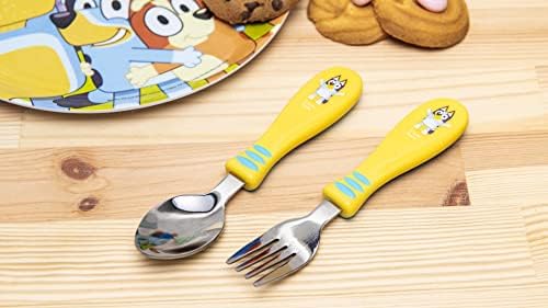 Zak Designs Bluey Kid Flatware Set - Fun for Picky Eaters