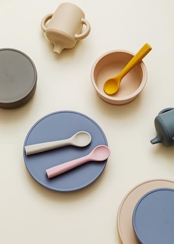 Maison Rue Modern Design For Families - Bobbi Silicone Baby Feeding Spoon Rose