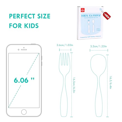 Lehoo Castle Toddler Fork Spoon Set