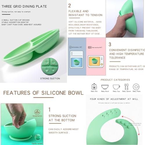 8-Piece Baby Feeding Set for Led Weaning