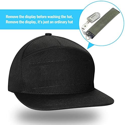 VIBRANT GR_paraexpress LED Graffiti Hat for Parties