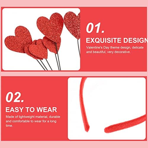 Valentines Day Heart Headband