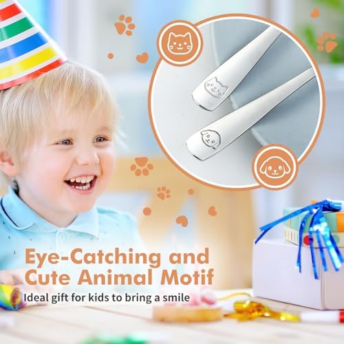 DRKIO Perfect for Kids Sturdy Stainless Steel Set