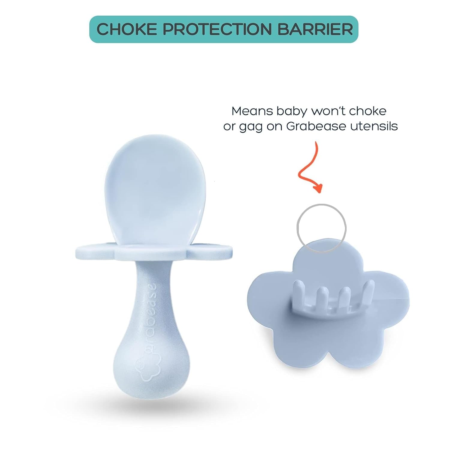Grabease Baby Feeding Utensils Set Self-Feeding BPA-Free