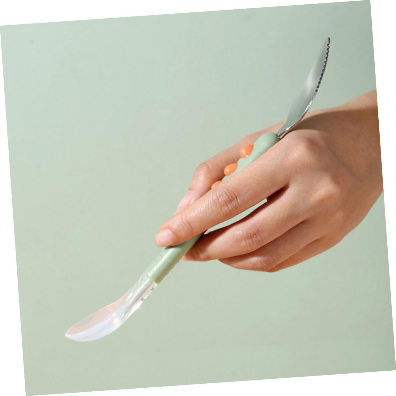 Double Ended Silicone Feeding Spoon for Baby Food and Puree