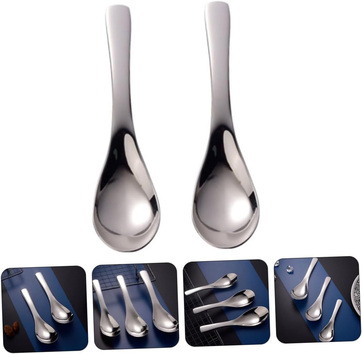 Stainless Steel Rice Spoons for Kids