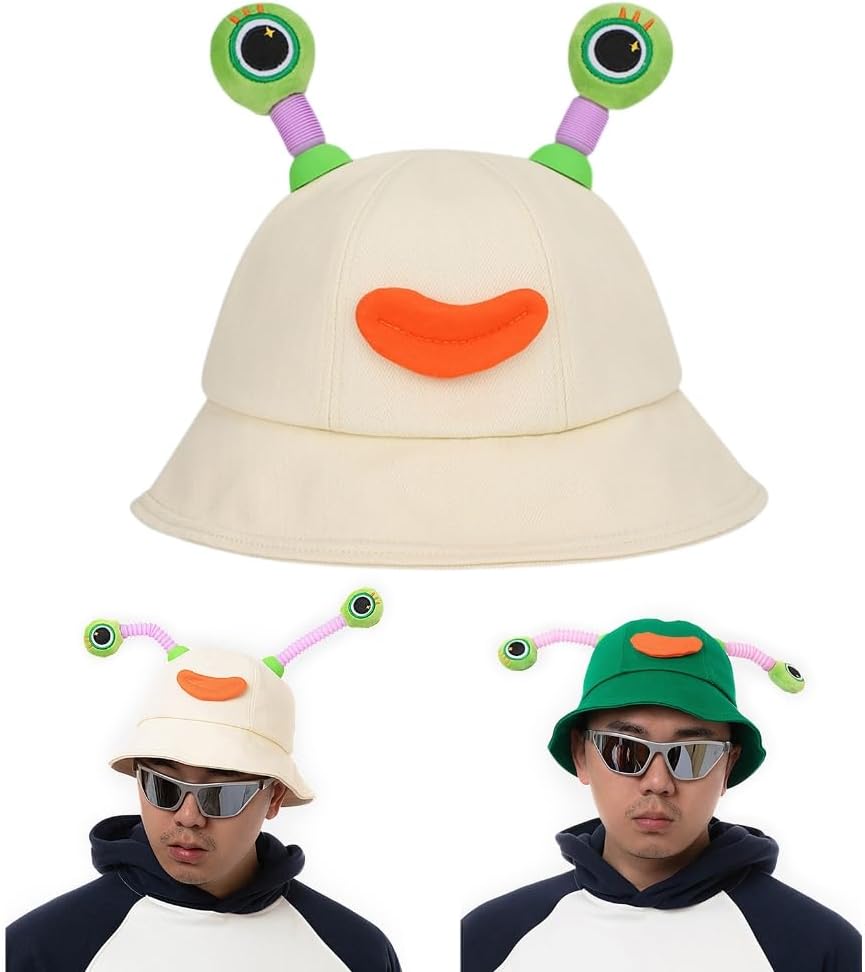 Cartoon Tentacles Bucket Hat for Women Adult 5 18-5 38 Inches