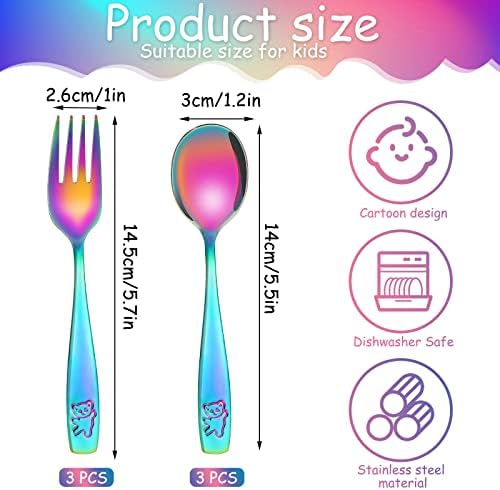 Pimoys 12-Piece Toddler Flatware Set