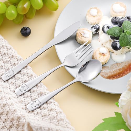 Pimoys Kids Flatware Set 9-Piece - Safe Style