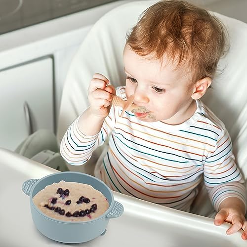 Baby Essentials 6-Piece Silicone Spoons Forks for Toddler Weaning