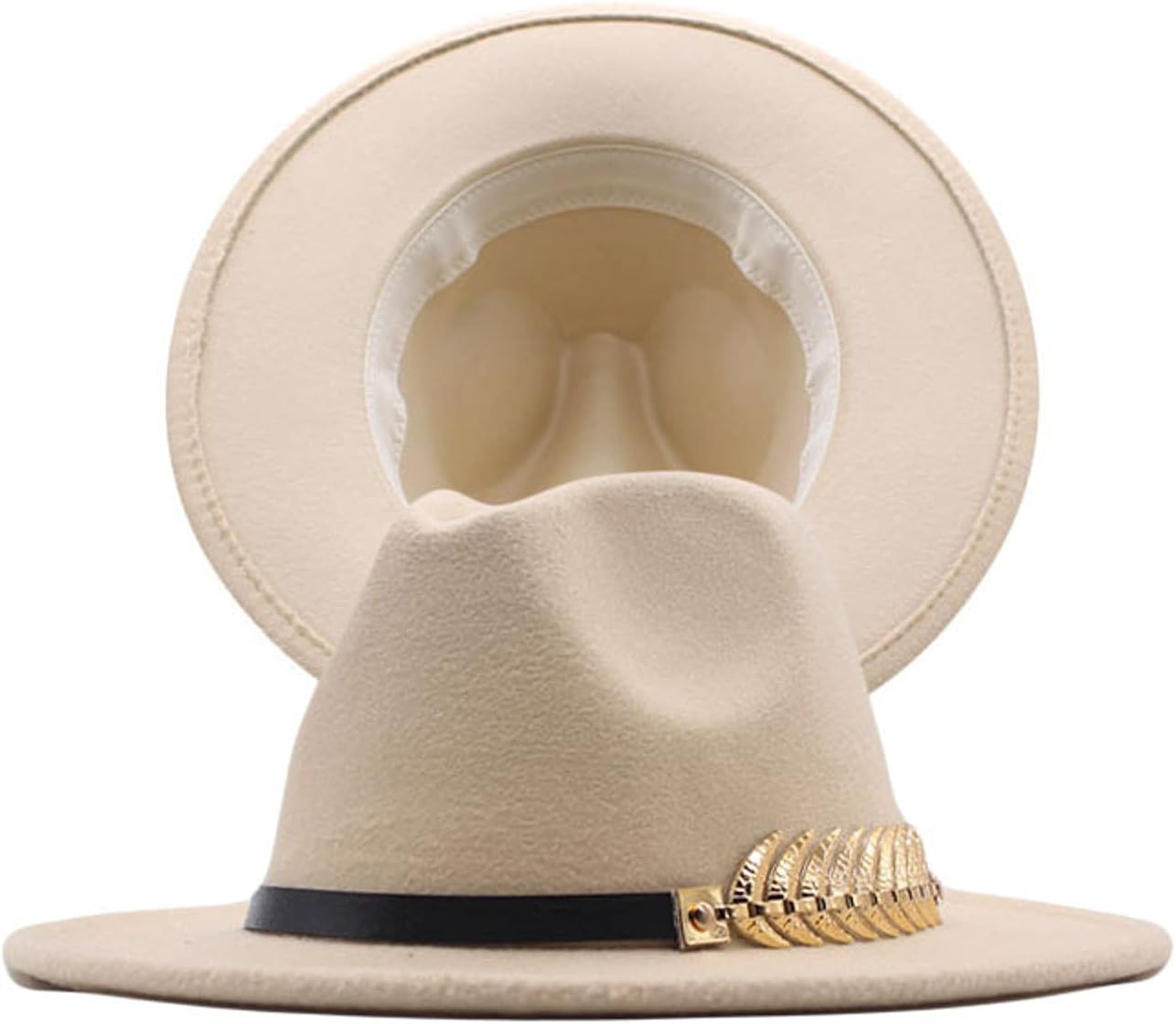 Classic Retro Felt Cowboy Cowgirl Hat for Adults