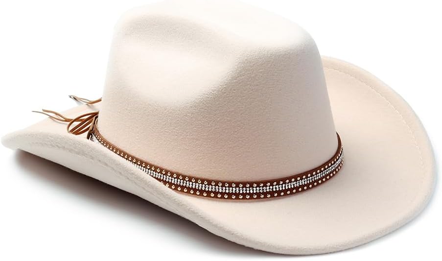 LolliWeaver Western Cowboy Hat MenWomen