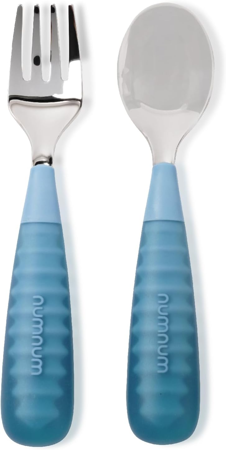 NumNum Toddler Utensils Set 2 Years Age 2-Pack Top