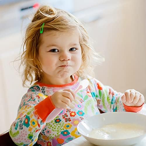 3-Piece Baby Silicone Spoon Set for First Feeding